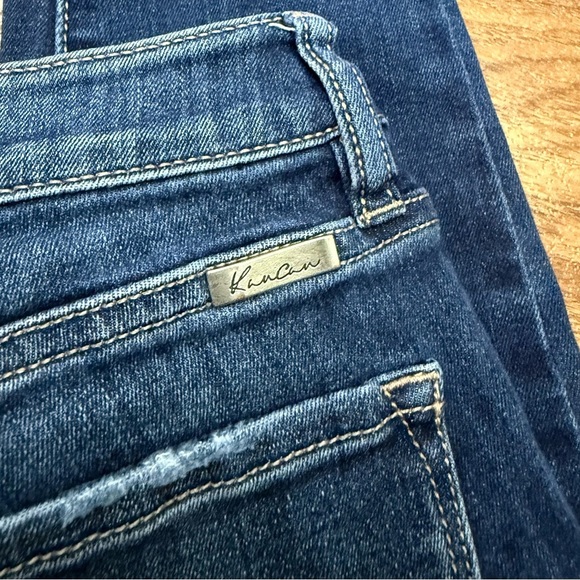 KanCan Women's Blue Distressed Ankle Skinny Jeans - Picture 5 of 5